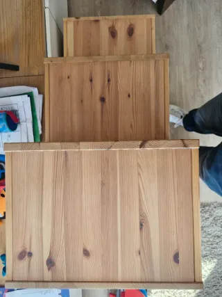 Mueble almacenaje infantil madera