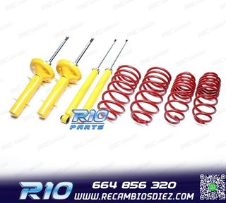 KIT SUSPENSIÓN DEPORTIVA PARA HONDA