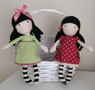 Muñecas Gorjuss de trapo