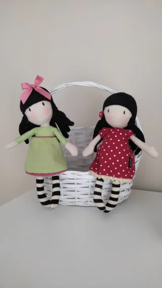 Muñecas Gorjuss de trapo