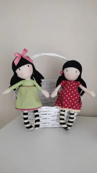 Muñecas Gorjuss de trapo