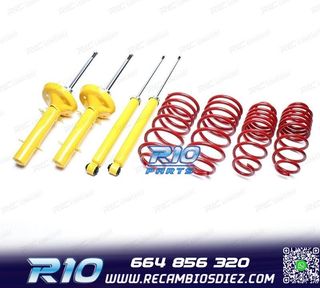 KIT SUSPENSIÓN DEPORTIVA AUDI