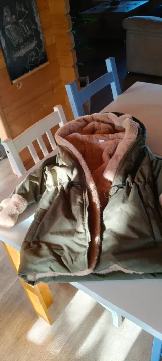 Abrigo niña suave y calentito