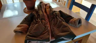 Abrigo niña suave y calentito