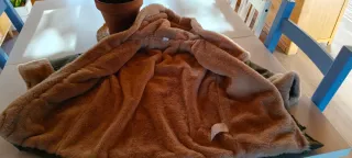 Abrigo niña suave y calentito