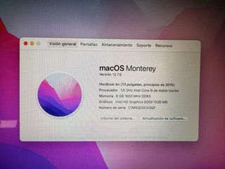 MacBook Air 13'' (2015) | 8GB RAM |