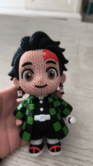 FIGURAS ESTILO CROCHE DE DISTINTOS PERSONAJES