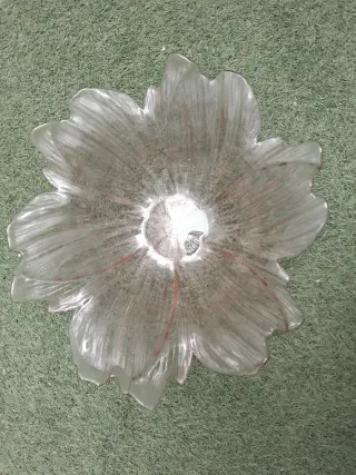 Frutero de vidrio