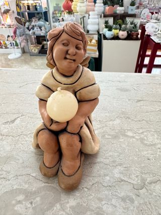 Angelo in ceramica Vitullo grande