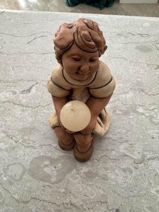 Angelo in ceramica Vitullo grande