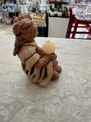 Angelo in ceramica Vitullo grande