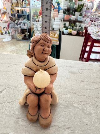 Angelo in ceramica Vitullo grande