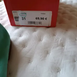 Bailarinas niña azul verdoso