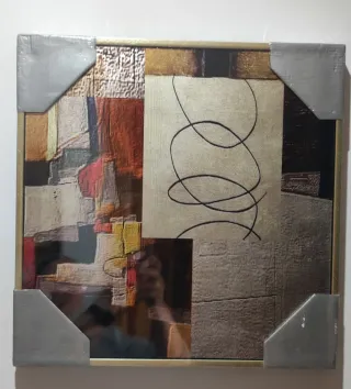 Cuadro abstracto lacado