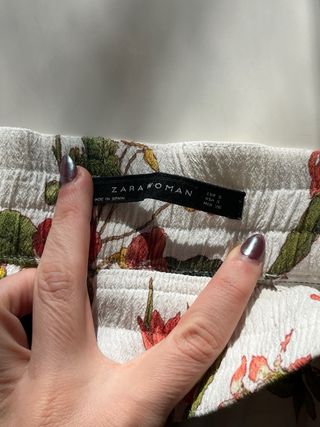 Pantalón estampado floral