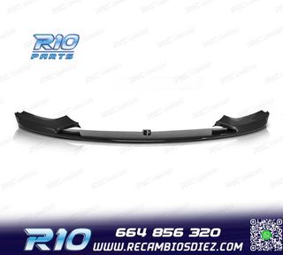 SPOILER LIP FRONTAL BMW F32 F33 F36 LOOK M PERFORMANCE NEGRO