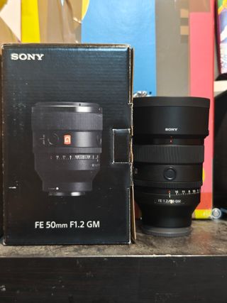Sony FE 50mm F1.2 GM Objetivo
