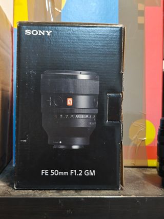 Sony FE 50mm F1.2 GM Objetivo