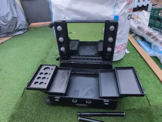 Maletín Tocador Maquillaje Negro