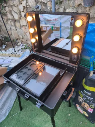 Maletín Tocador Maquillaje Negro