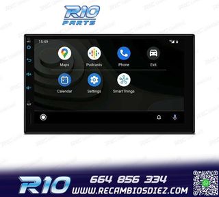 RADIO GPS ANDROID 12 HD TACTIL BLUETOOTH USB SD