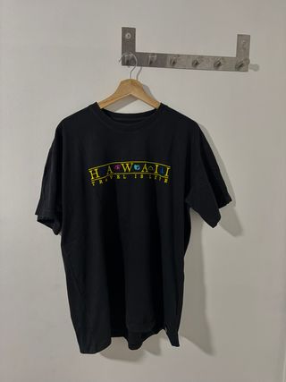 Camiseta Pull&Bear Negra Talla L