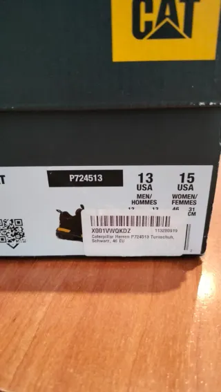 Zapatillas Caterpillar Hombre Talla 46