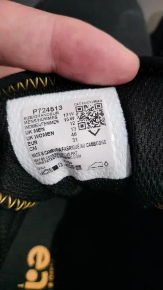 Zapatillas Caterpillar Hombre Talla 46