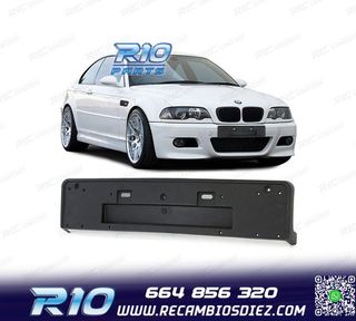 SOPORTE MATRICULA PARAGOLPES BMW E46 LOOK M3 98-05