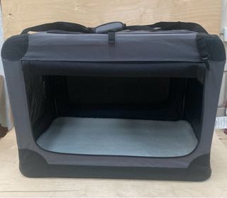 Transportín para mascotas 4 puertas perros/gatos