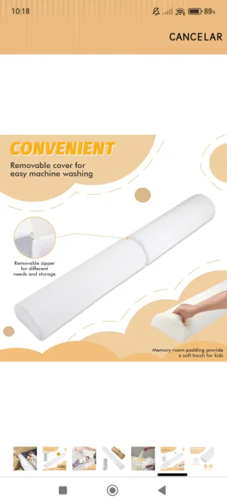 Protector de cama infantil universal