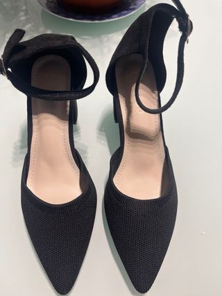 Botines negros talla 37  LOTE 60€