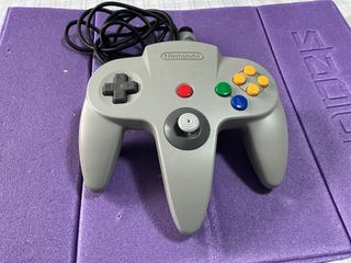 Mando Nintendo N64 Gris - Muy Buen Estado