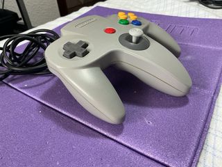 Mando Nintendo N64 Gris - Muy Buen Estado