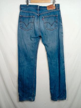 levis azul 501 w36 l36 talla 46 pantalones...