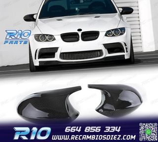 CARCASAS ESPEJOS RETROVISORES BMW E90 E91 05-08 LOOK M3 CARB