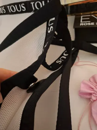 Bolso Tous Blanco y Negro