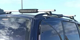 Bacas portaequipajes de techo +espumas protectoras