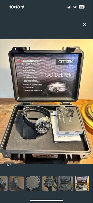 Reloj Citizen Promaster Eco-Drive Aqualand doc caj