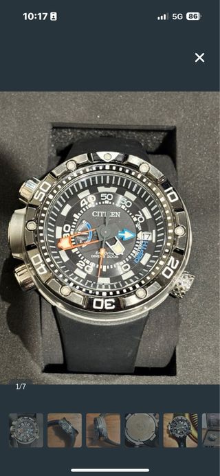 Reloj Citizen Promaster Eco-Drive Aqualand doc caj