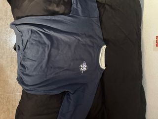 Sudadera azul marino con logo