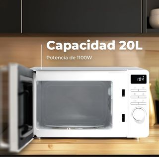 Microondas EVVO con grill 20L Sin usar