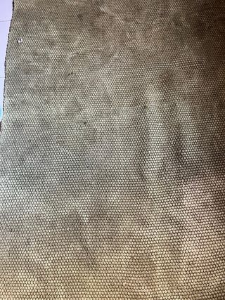 Tappeto in fibra di cocco verde