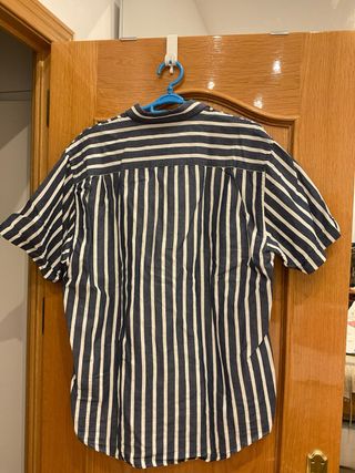 Camisa Pedro del Hierro rayas azul/blanco