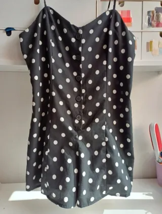 Mono corto de lunares