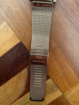 Reloj Festina Acero Dorado Mujer