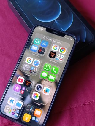 iPhone 12 Pro Max 128GB Plata