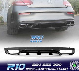 DIFUSOR MERCEDES CLASE C C205 COUPE 14-18 LOOK C63 EDITION 1