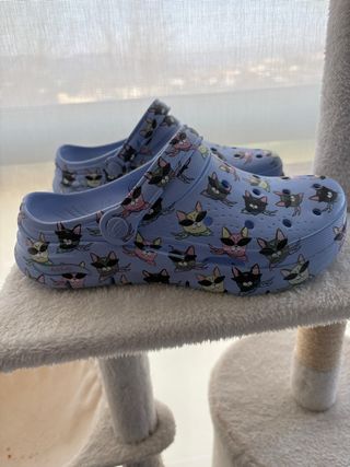 Zuecos Skechers Gatos Divertidos Talla 37