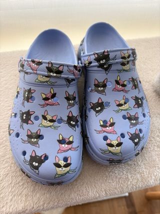 Zuecos Skechers Gatos Divertidos Talla 37